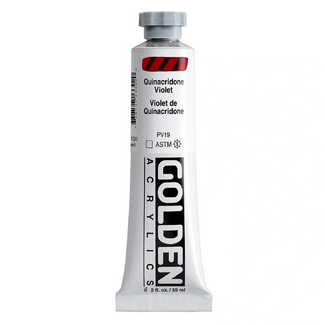 GOLDEN Heavy Body Artist Acrylic Paint 59ml - S6 Quinacridone Violet