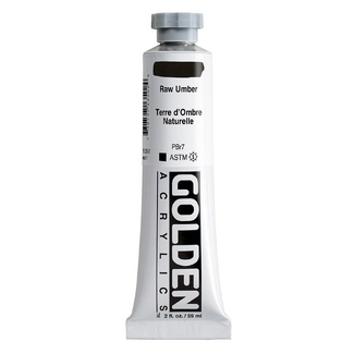 GOLDEN Heavy Body Artist Acrylic Paint 59ml - S1 Raw Umber