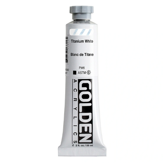 GOLDEN Heavy Body Artist Acrylic Paint 59ml - S1 Titanium White