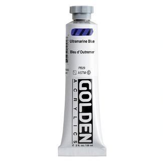 GOLDEN Heavy Body Artist Acrylic Paint 59ml - S2 Ultramarine Blue