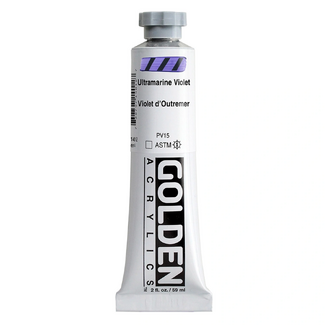 GOLDEN Heavy Body Artist Acrylic Paint 59ml - S4 Ultramarine Violet