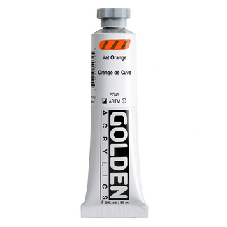 GOLDEN Heavy Body Artist Acrylic Paint 59ml - S8 Vat Orange