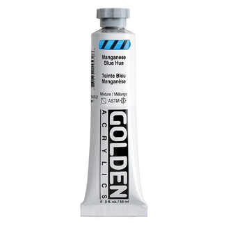 GOLDEN Heavy Body Artist Acrylic Paint 59ml - S1 Manganese Blue Hue
