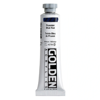GOLDEN Heavy Body Artist Acrylic Paint 59ml - S4 Prussian Blue Hue