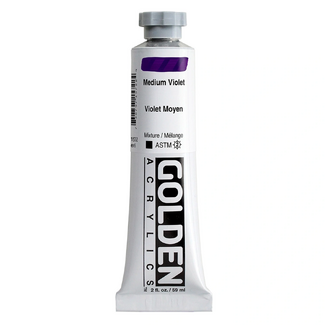 GOLDEN Heavy Body Artist Acrylic Paint 59ml - S6 Medium Violet