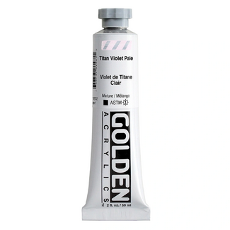 GOLDEN Heavy Body Artist Acrylic Paint 59ml - S1 Titan Violet Pale