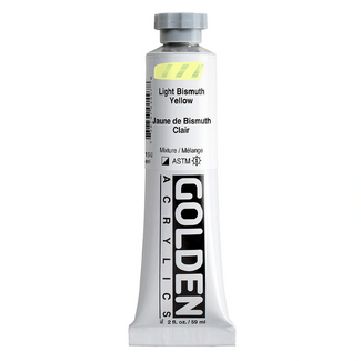 GOLDEN Heavy Body Artist Acrylic Paint 59ml - S4 Light Bismuth Yellow