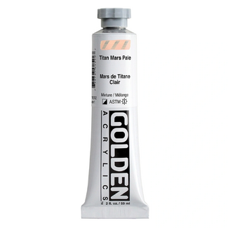 GOLDEN Heavy Body Artist Acrylic Paint 59ml - S1 Titan Mars Pale