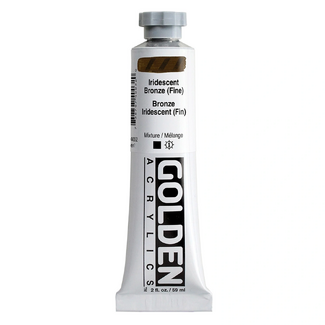 GOLDEN Heavy Body Artist Acrylic Paint 59ml - S7 Iridescent Bronze Fine