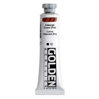 GOLDEN Heavy Body Artist Acrylic Paint 59ml - S7 Iridescent Copper Fine