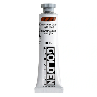 GOLDEN Heavy Body Artist Acrylic Paint 59ml - S7 Iridescent Copper Light Fine