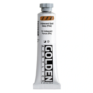 GOLDEN Heavy Body Artist Acrylic Paint 59ml - S7 Iridescent Gold Deep Fine