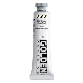 GOLDEN Heavy Body Artist Acrylic Paint 59ml - S7 Interference Blue Fine