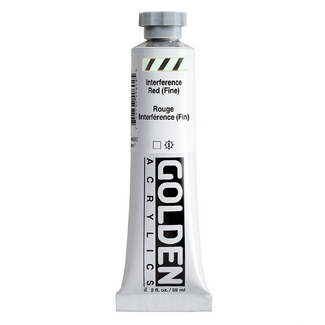 GOLDEN Heavy Body Artist Acrylic Paint 59ml - S7 Interference Red Fine