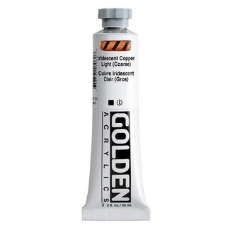 GOLDEN Heavy Body Artist Acrylic Paint 59ml - S8 Iridescent Copper Light Coarse