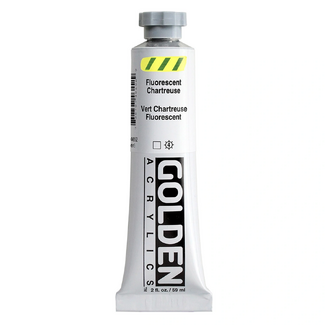 GOLDEN Heavy Body Artist Acrylic Paint 59ml - S5 Fluoro Chartreuse