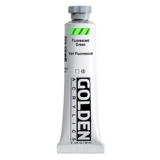 GOLDEN Heavy Body Artist Acrylic Paint 59ml - S5 Fluoro Green