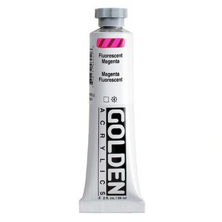 GOLDEN Heavy Body Artist Acrylic Paint 59ml - S5 Fluoro Magenta