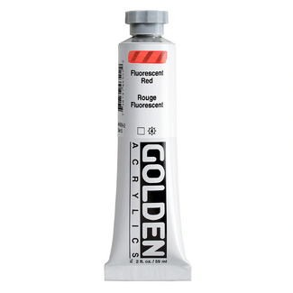 GOLDEN Heavy Body Artist Acrylic Paint 59ml - S5 Fluoro Red