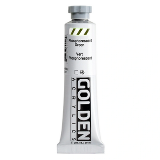 GOLDEN Heavy Body Artist Acrylic Paint 59ml - S7 Phosphorescent Green