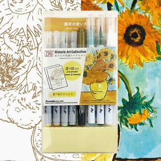 *Zig Historic Art Vincent Van Gogh Set - 10pc