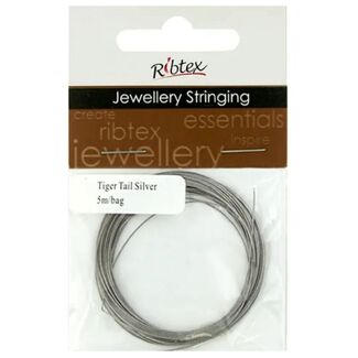 Ribtex Tiger Tail 5m - Silver