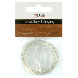 Ribtex Designer Wire 26 Gauge 20m - Silver