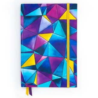 Hardcover Lined Journal A5 120gsm 160 Page - Geometric