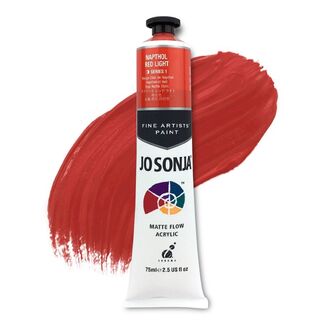 Jo Sonja Acrylic Paint 75ml S1 - Napthol Red Light