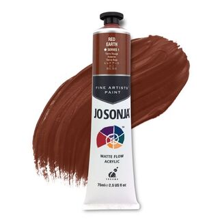 Jo Sonja Acrylic Paint 75ml S1 - Red Earth