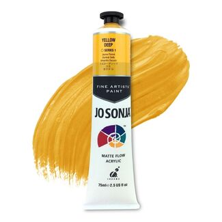 Jo Sonja Acrylic Paint 75ml S1 - Yellow Deep