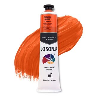 Jo Sonja Acrylic Paint 75ml S3 - Cadmium Orange