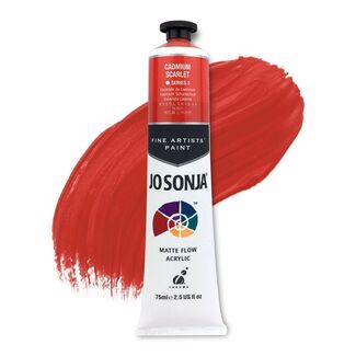 Jo Sonja Acrylic Paint 75ml S3 - Cadmium Scarlet