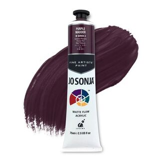 Jo Sonja Acrylic Paint 75ml S2 - Purple Madder