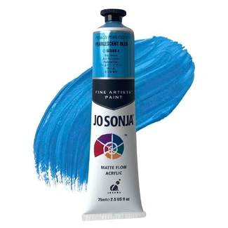 Jo Sonja Premium Acrylic Paint 75ml S4 - Pearlescent Blue