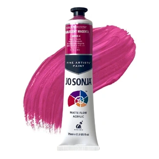Jo Sonja Acrylic Premium Paint 75ml S4 - Pearlescent Magenta