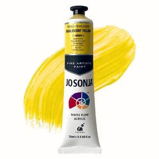Jo Sonja Acrylic Premium Paint 75ml S4 - Pearlescent Yellow