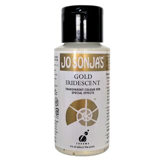 Jo Sonja Acrylic Iridescent Paint 60ml - Gold