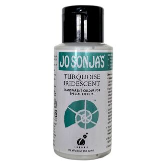 Jo Sonja Acrylic Iridescent Paint 60ml - Turquoise