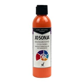 Jo Sonja Acrylic Background Paint 250ml - Tiger Lily