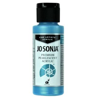 Jo Sonja Acrylic Pearlescent Paint 60ml - Blue