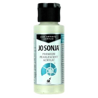 Jo Sonja Acrylic Pearlescent Paint 60ml - Pearl White