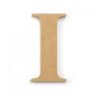 *Kaisercraft Large Wooden Letter - I  (Approx 9 x 10cm)