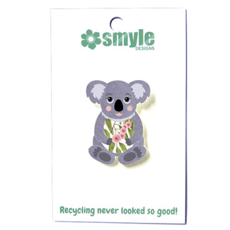 Smyle Designs Koala Recycled Acrylic Pin