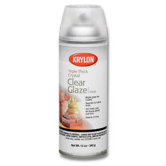 Krylon Spray - Triple Thick Crystal Clear Glaze 340g