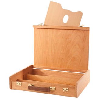 Mabef M112 Wooden Painting Box - 27 x 41cm
