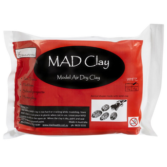 Blackwattle MAD Air Hardening Clay White 5kg