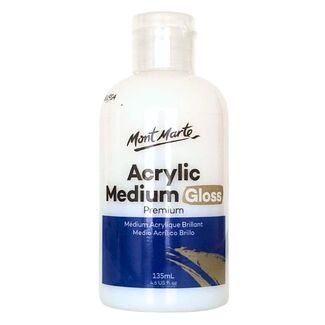 Mont Marte Acrylic Medium - Gloss 135ml