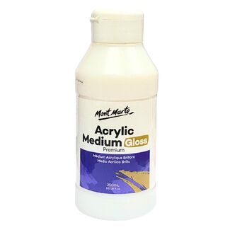 Mont Marte Acrylic Medium - Gloss 250ml