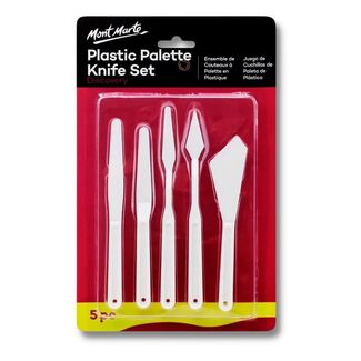 Mont Marte Studio Series - Palette Knife Set 5pc (Plastic)
